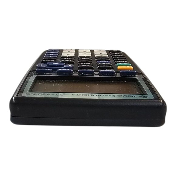 Texas Instruments TI-83 Plus Graphing Calculator Black With Cover TESTED WORKS - Picture 4 of 10